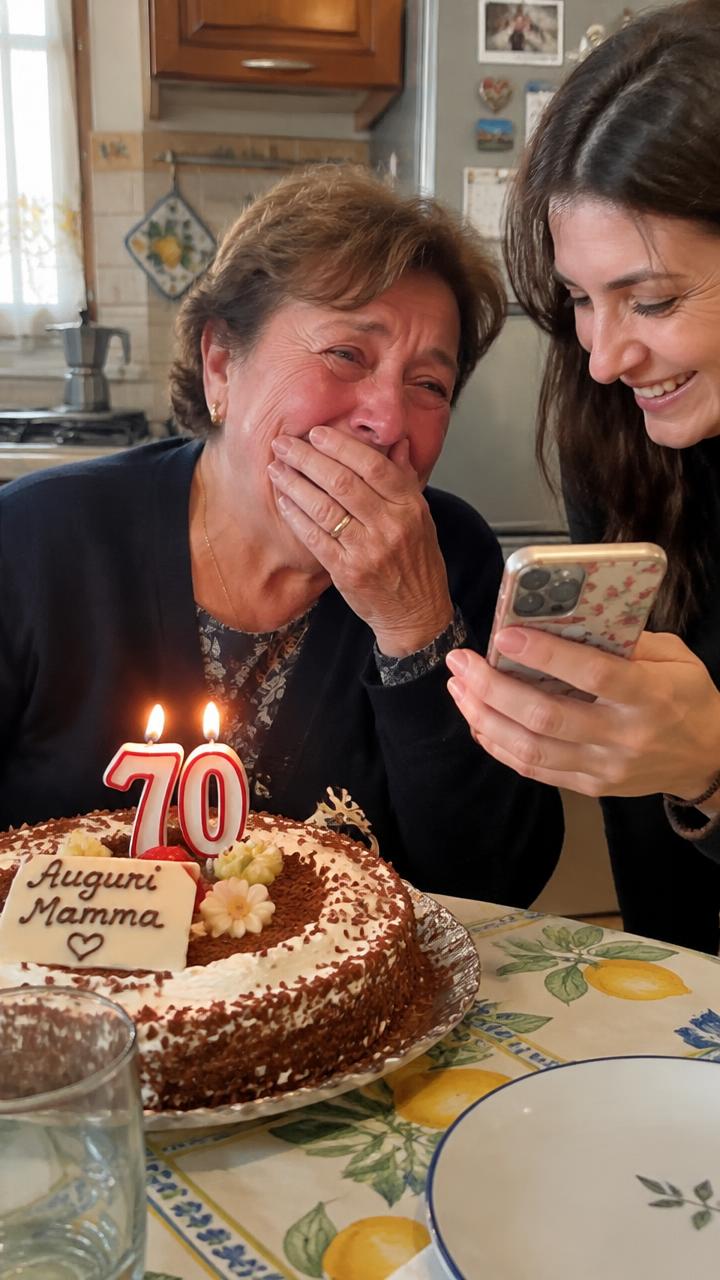 Reazione: 70 anni della mamma